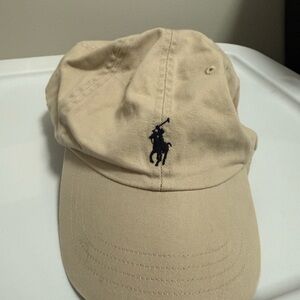 Polo by Ralph Lauren Beige Cap with Logo